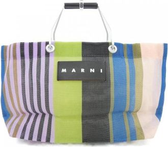 Marni Pre-owned Tote Bags, male, Multicolor, Size: ONE SIZE Pre-owned Shmh0012A0 Tote Bag