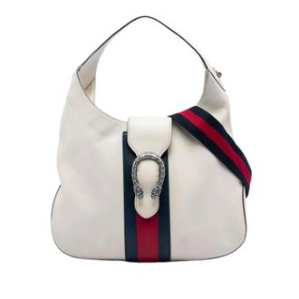 Gucci Pre-owned Dionysus Hobo Bag - Dames - Pre-owned - Wit - Maat: ONE Size Leer