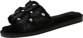 Generic Black Women Versatile Eye Catching Boots with Thick Sole and Patchwork Material Fall Winter Style Comfortable Height Enhancing Short Boots