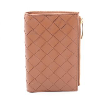 Bottega Veneta Brown Intrecciato Wallet (Bi-Fold) (Pre-Owned)