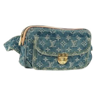 Louis Vuitton Pre-owned Canvas Heuptas - Dames - Pre-owned - Blauw - Maat: ONE Size