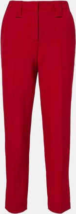 Versace Virgin wool slim pants