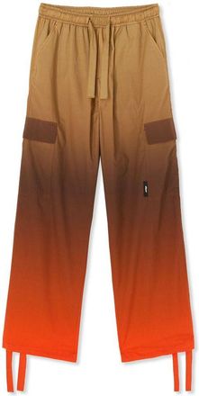 Msgm Beige Cotton Casual Womens Pants