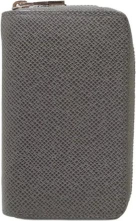 Louis Vuitton Pre-owned Wallets, female, Gray, Size: ONE SIZE Pre-owned Canvas wallets