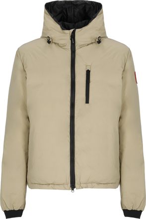 Canada Goose Short Padded Jacket With Adjustable Drawstring And Iconic Emblem