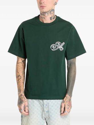 Awake NY cotton T-shirt - men - Cotton - S - Green