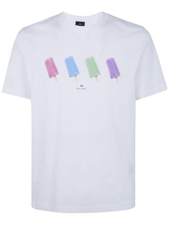 Paul Smith Mens Regular Fit T Shirt Lollies