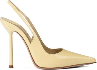Le Silla Pumps Bella con cintuino posteriore - Giallo
