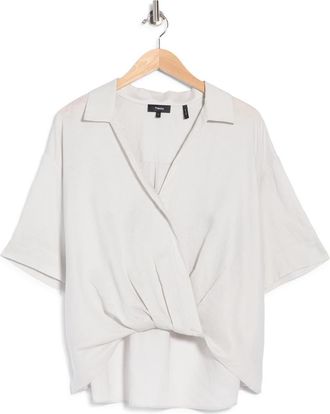 Theory Twist High-Low Top in Lunar Rock at Nordstrom Rack, Size X-Large