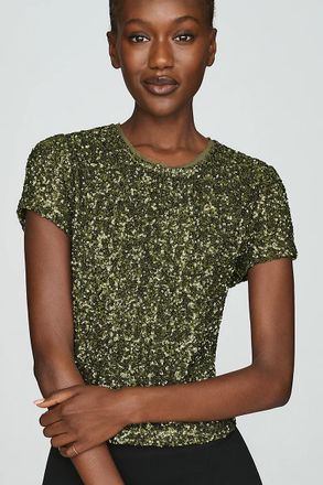 Maeve Sequin Tee