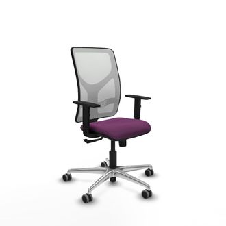 Piqueras y Crespo Silla De Oficina Piqueras Y Crespo Motilla Negro Ergon&oacute;mica Ajustable