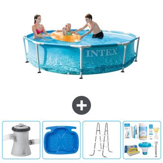 Intex Piscina Con Estructura Redonda - 305x76 Cm - 7-piezas S22445