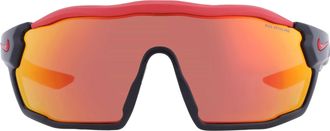 Nike Red MIrrror Shield Unisex Sunglasses NIKE SHOW X RUSH M N IU8057X 010 58