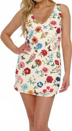 Show me your Mumu Emily Mini Dress In French Floral