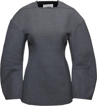Jil Sander Donna, Camicette, Grigio, L, new