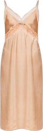 Anine Bing Carissa Jurk - Dames - Casual kleedjes - Roze - XS - Rayon - Kleedjes