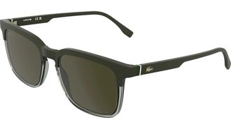 Lacoste Brown Square Mens Sunglasses L6074S 202 56