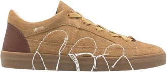 Santha Love Cut Sneaker - Heren - Sneakers - Bruin - 42 EU - Su&egrave;de - Schoenen