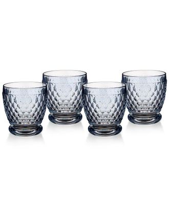 Villeroy & Boch Set Of 4 Boston Dof / Tumblers