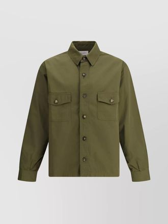 Saint Laurent cotton twill overshirt