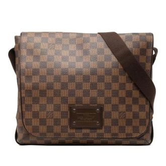 Louis Vuitton Pre-owned Brooklyn MM - unisex - Louis Vuitton Vintage - Vintage Cross Body Bags - Brown - ONE SIZE - Pre-owned