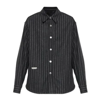 Song for the Mute Camisa a Rayas - Shirts - Hombre - Gris - XL