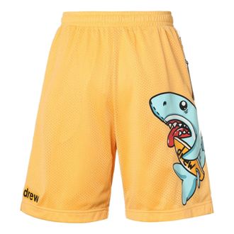 Drew House Figment Mesh Shorts Tangerine DR-SS21-136