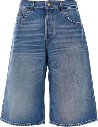 Haikure five-pocket denim shorts - women - Cotton - 27 - Blue