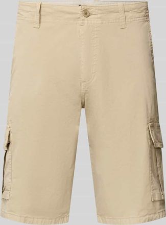 Bugatti Bermudas mit Cargotaschen in Ecru, Gr&ouml;&szlig;e 48