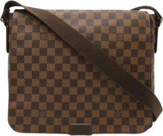 Louis Vuitton Pre-owned Cross Body Bags, male, Brown, Size: ONE SIZE Pre-owned Canvas louis-vuitton-bags