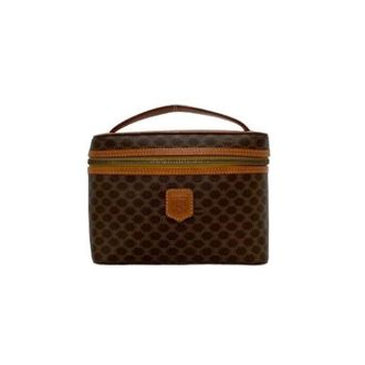 Celine Pre-owned Handbags, female, Brown, Size: ONE SIZE Pre-owned Vintage Vanity Bag