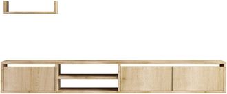 Habitat & Jardin Mueble tv beige 40 x 15 x 12 cm
