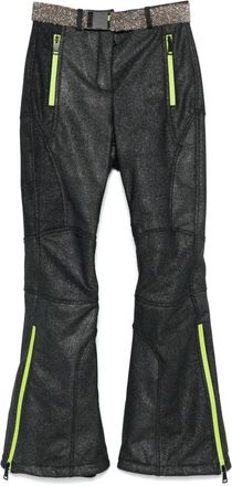 Khrisjoy glitter-detail ski bottoms - Black