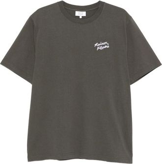 Maison Kitsun&eacute; Crewneck Logo T-shirt