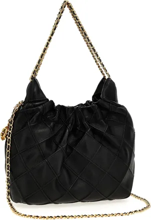 Tory Burch Fleming Shoulder Bag - Black