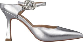 Alma En Pena Schoen met juweelgesp hak - Dames - Muiltjes - Grijs - 40 EU - Schoenen