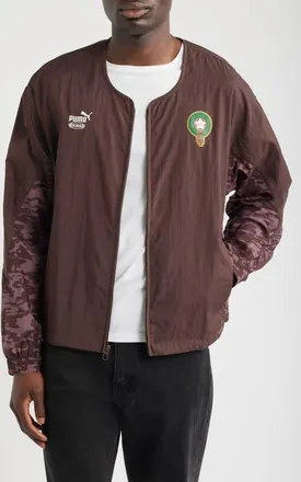 Puma x Morocco x Salehe Bembury King Track Jacket (Nordstrom Exclusive) in Chocolate Brown at Nordstrom, Size X-Large