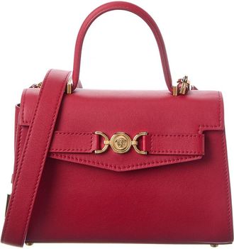 Versace Medusa Small Leather Satchel