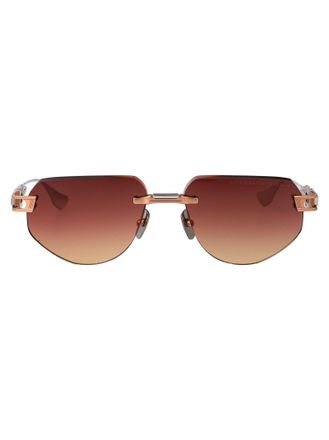Dita Eyewear Rimless Sunglasses Dts164 A 03 Gld Slv