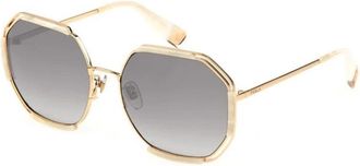 Furla Authentieke stijlvolle brillen van topkwaliteit - unisex - Zonnebrillen - Geel - 61 MM - Accessoires