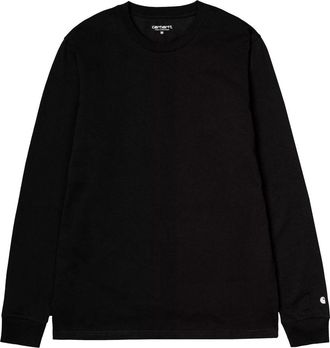 Carhartt Work in Progress Hombre, Camisetas, Negro, Talla: S