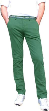 Mason's Torino Chino Broek - Heren - Chinos - Groen - XS - Katoen - Broeken