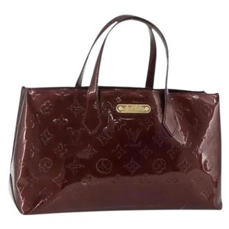 Louis Vuitton Pre-owned Handbags, female, Red, Size: ONE SIZE Pre-owned Wilshire PM Hand Bag