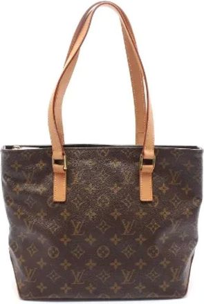 Louis Vuitton Pre-owned Tote Bags, female, Brown, Size: ONE SIZE Pre-owned Canvas louis-vuitton-bags