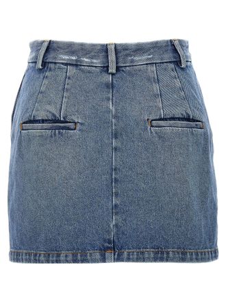 ARMARIUM Lula Denim Shorts - Blue