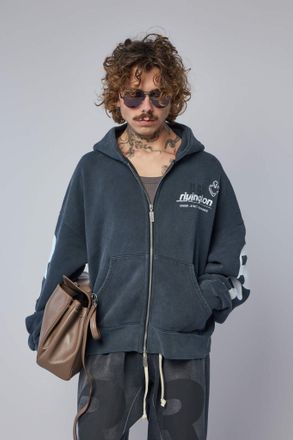 RRR123 Membership Uso Zip Hoodie