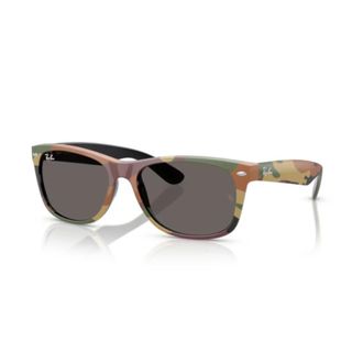 Ray-Ban Sunglasses, unisex, Multicolor, 55 MM, Classic Sunglasses for Everyday Wear