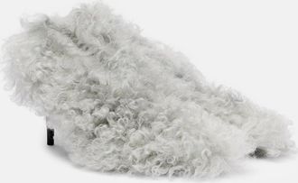 Gucci Musa shearling pumps