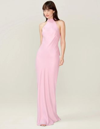 Omnes Womens Milos Dress in Vintage Pink - Size: 22