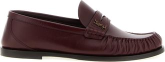 Saint Laurent Laurent Loafers Bordeaux